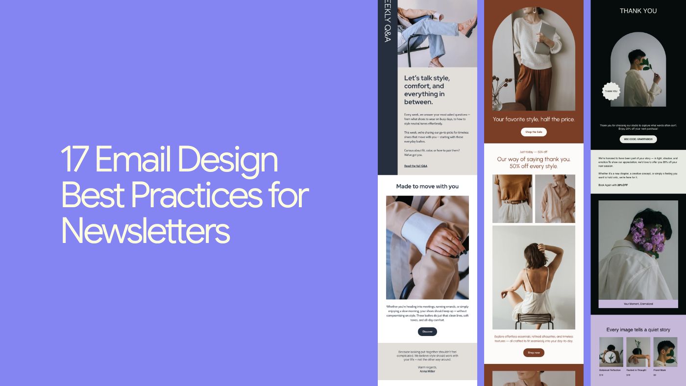 17 Email Design Best Practices for Newsletters That Actually Get Read in 2026