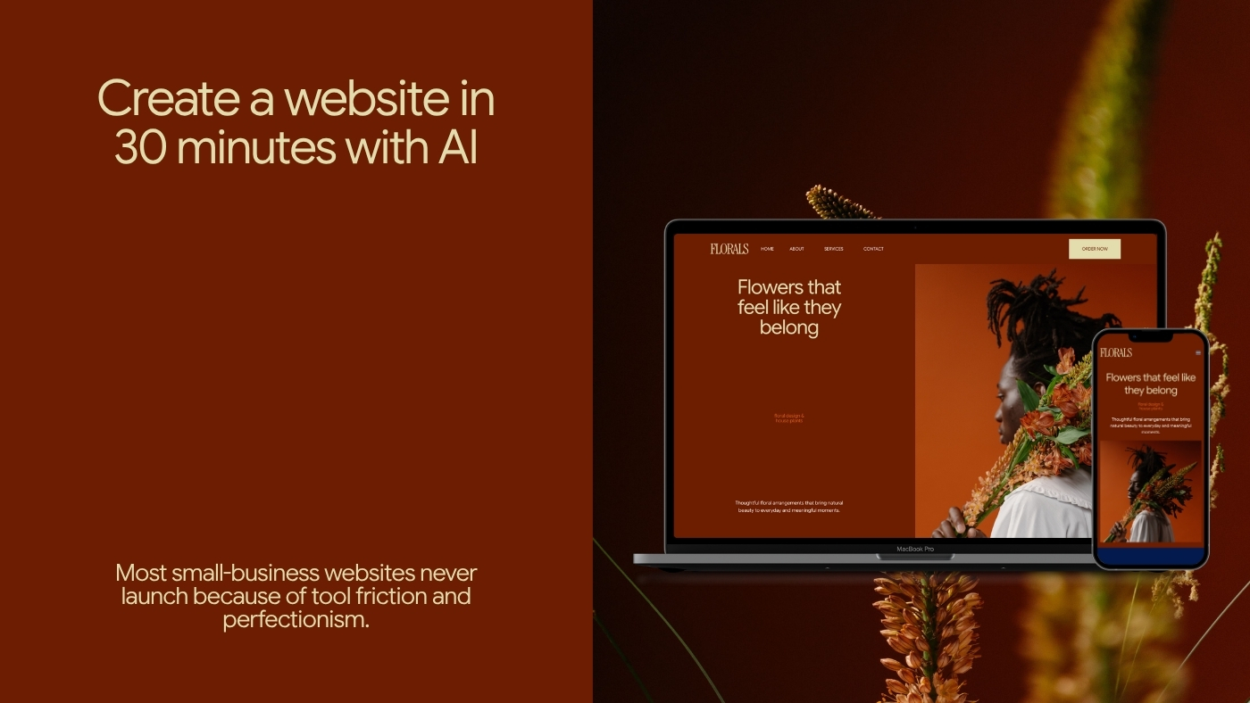 Launch a Business Website in 30 Minutes With AI